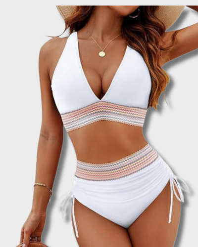 Lidia – Bikini set met buikcontrole en hoge taille
