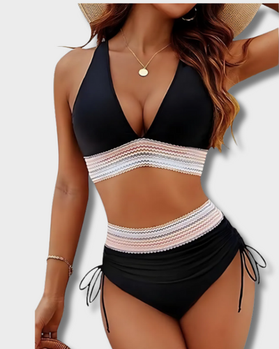 Lidia – Bikini set met buikcontrole en hoge taille