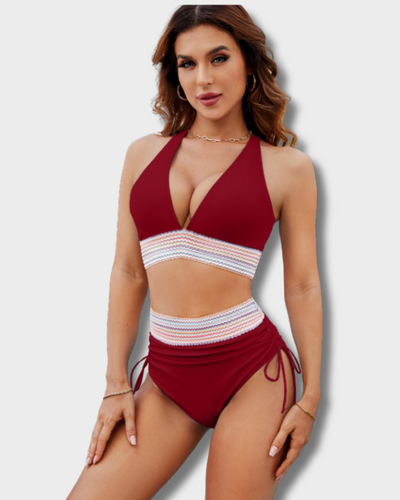Lidia – Bikini set met buikcontrole en hoge taille