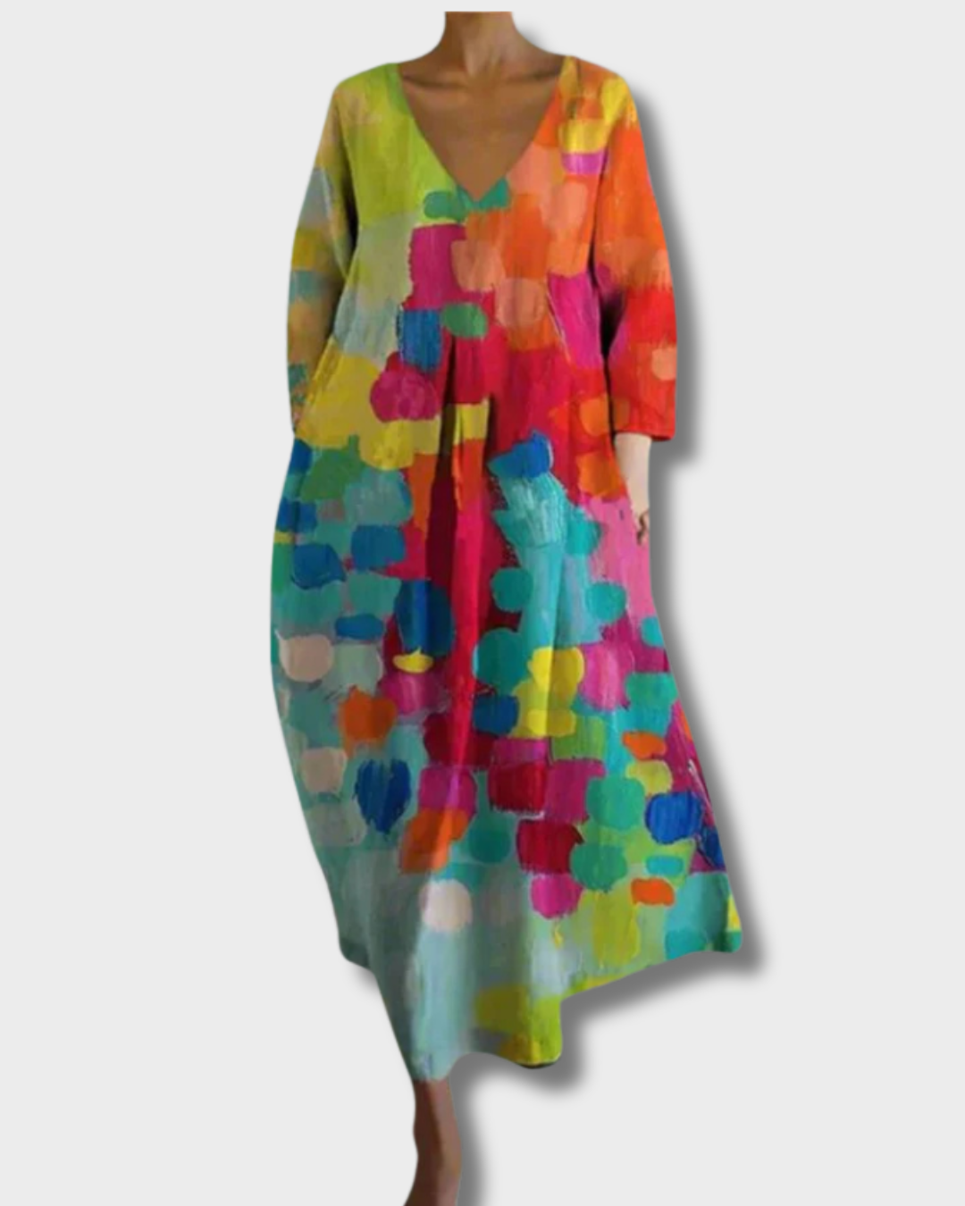 Lieke - Geometrische jurk