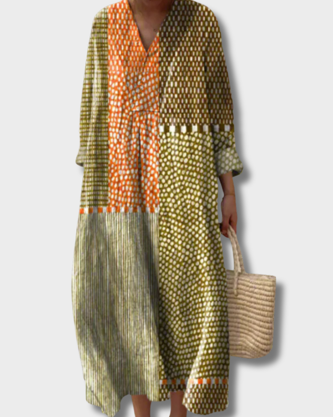 Linda - Geometrische jurk