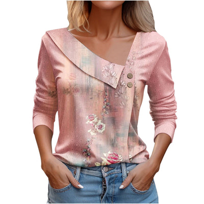 Lola - Dames T-shirt met V-hals