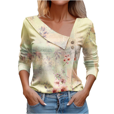 Lola - Dames T-shirt met V-hals