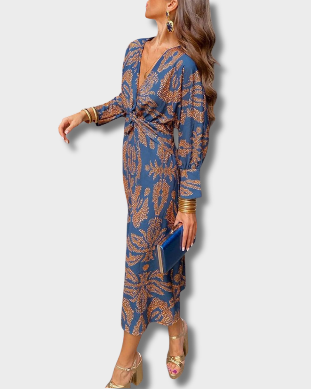 Mafalda - Lange elegante jurk