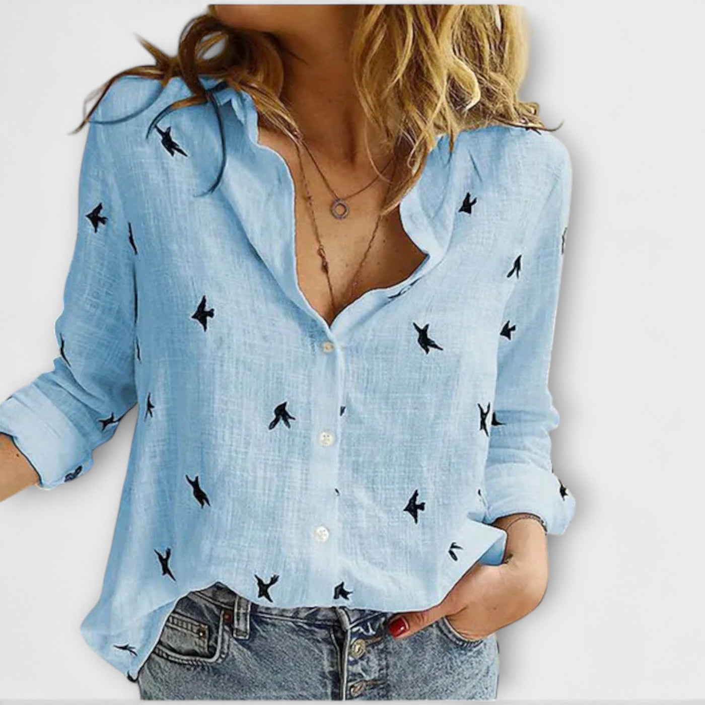 Nadia -  Elegante damesblouse