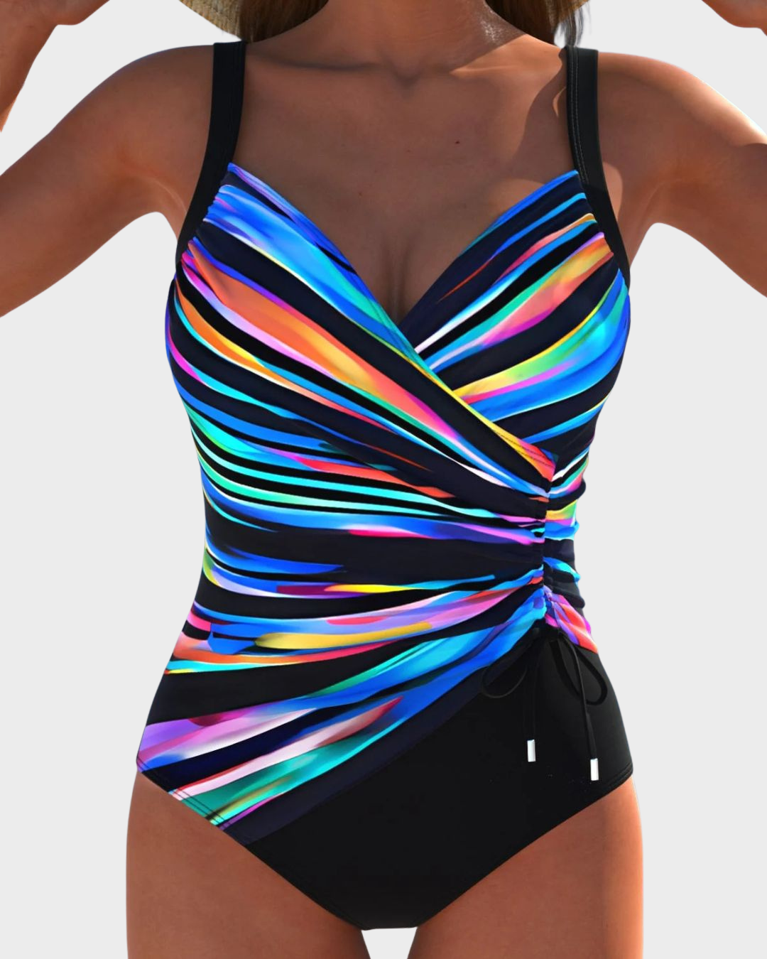Molly – Corrigerend badpak met een kleurrijk accent