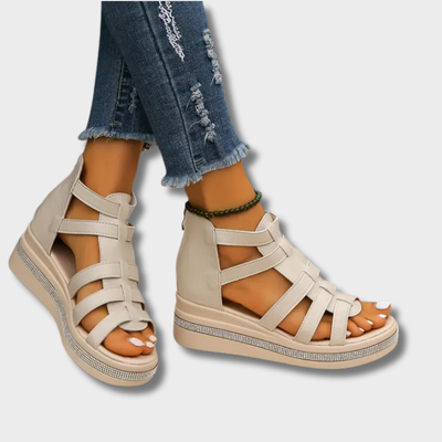 Naxos - Orthopedische en Elegante Platform Sandalen