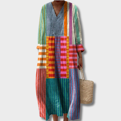 Ottilie – Geometrische jurk