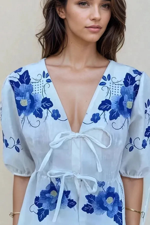 The Isabella Embroidered Blouse