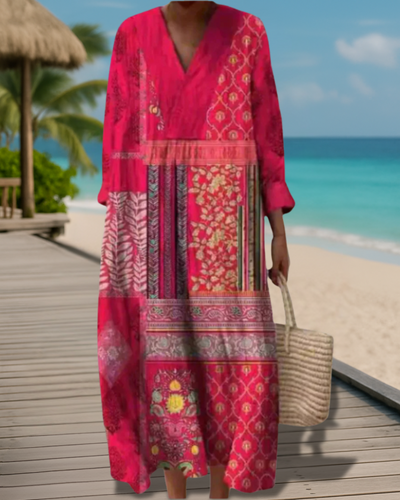 Romy - Geometrische jurk