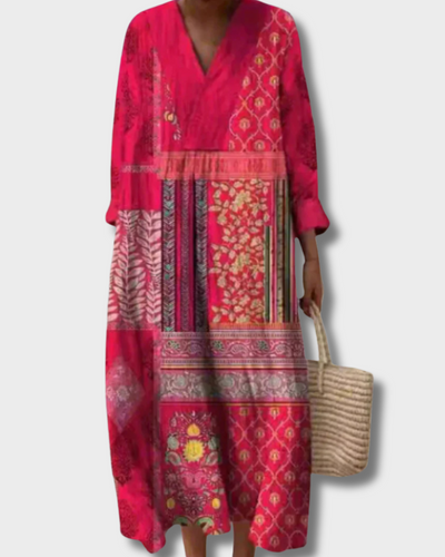 Romy - Geometrische jurk