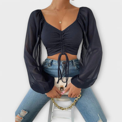 Jacqueline – veelzijdige avondblouse