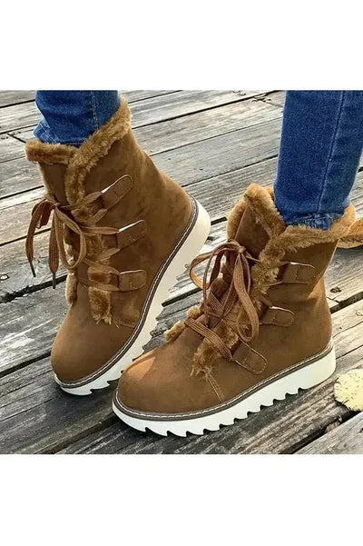 Maple - Premium Plush Boots