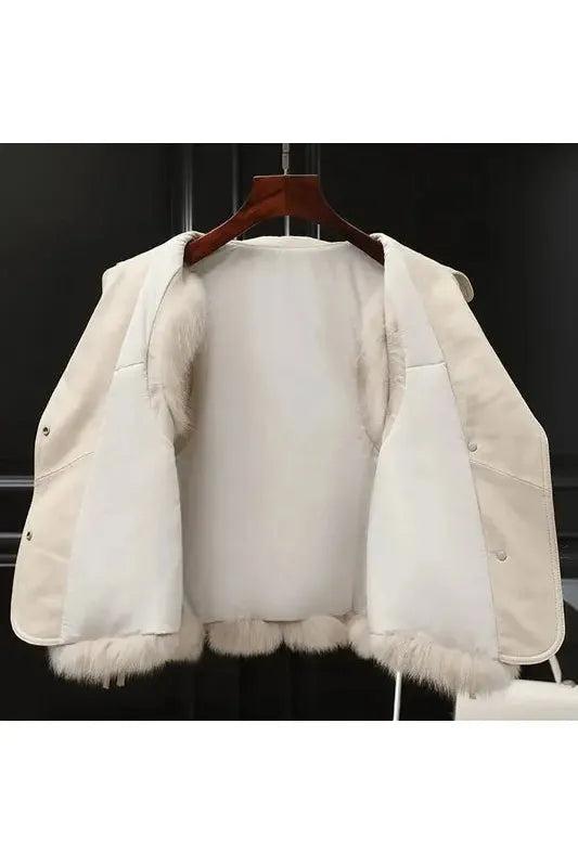 Donna Fur Vest Coat