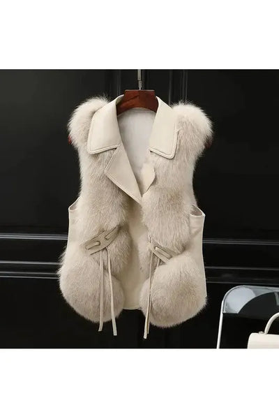 Donna Fur Vest Coat