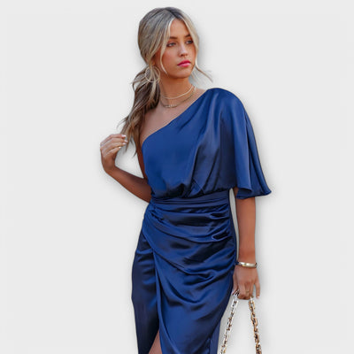 Élise – Luxe zijden avondjurk