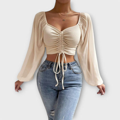 Jacqueline – veelzijdige avondblouse