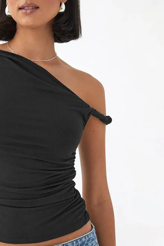 Vina™ Slim Fit Single Strap Top