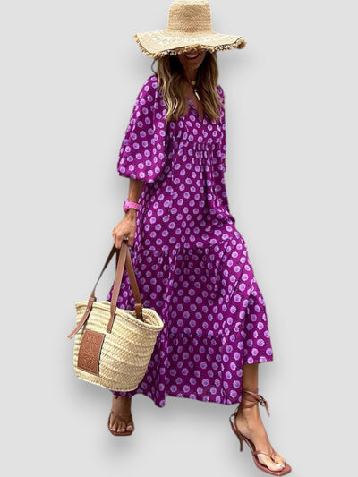 Caprice - Lange lichte zomerjurk