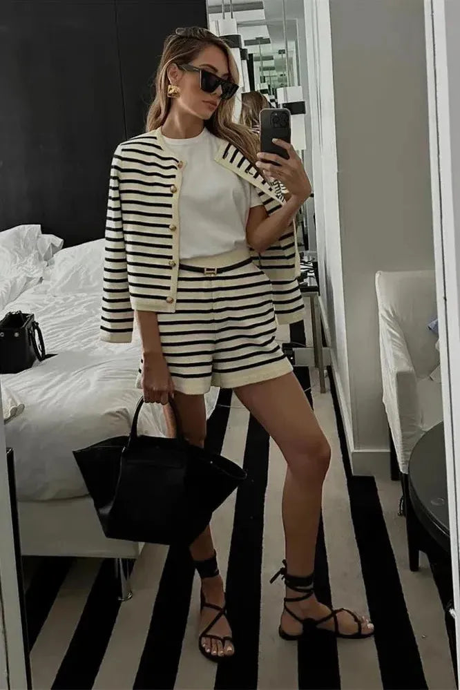 Noah - The Parisian Striped Set