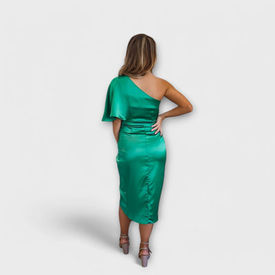 Élise – Luxe zijden avondjurk