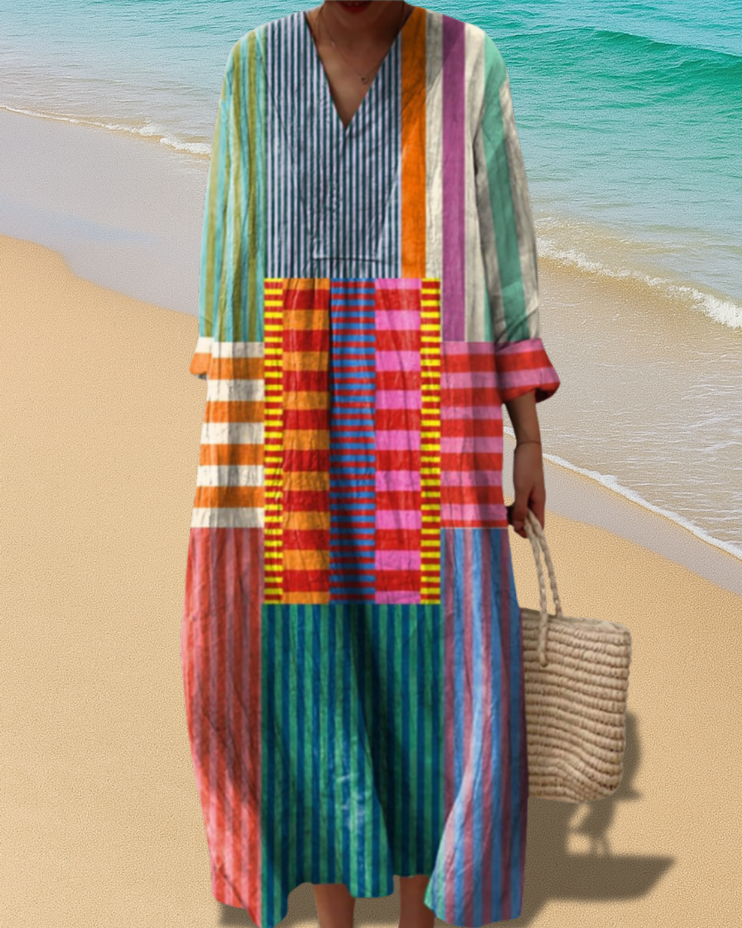 Ottilie – Geometrische jurk