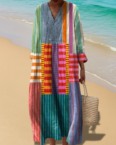 Ottilie – Geometrische jurk