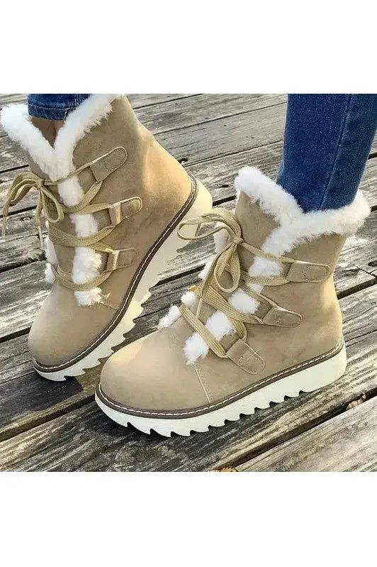 Maple - Premium Plush Boots