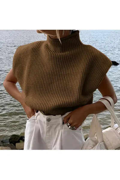 Maglione Sleeveless Sweater
