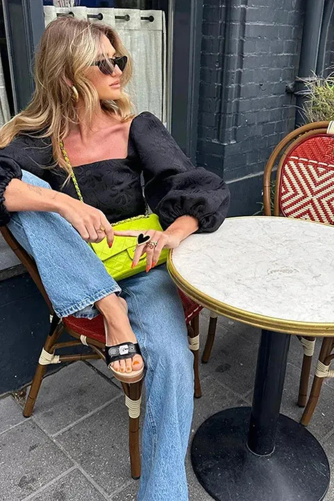 The Camilla Puff Sleeve Blouse