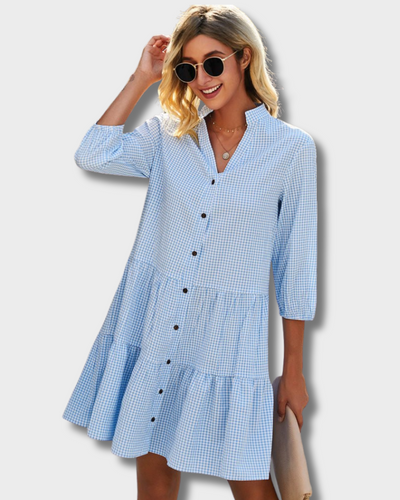 Shanna - Zwevende midi-jurk