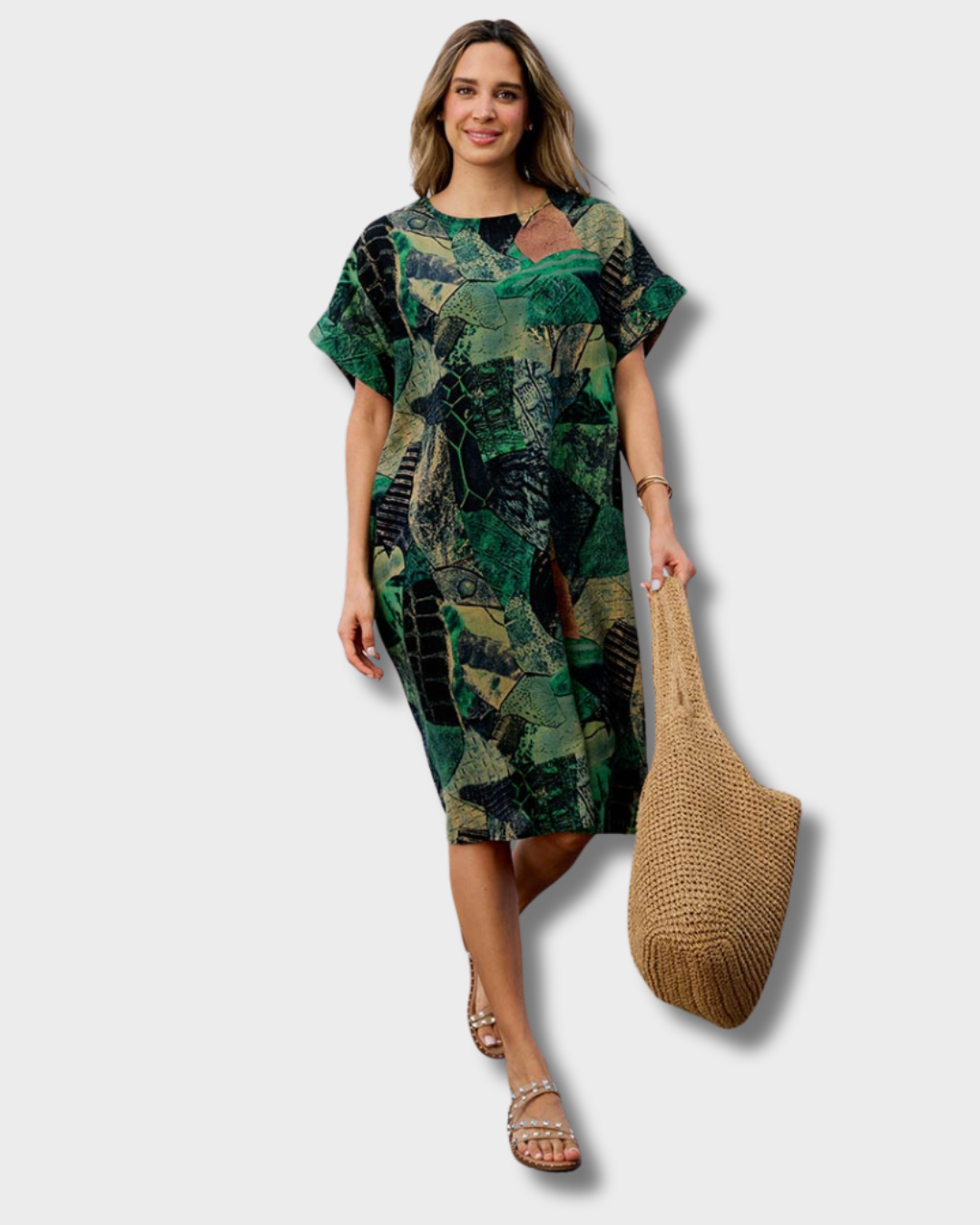 Vi - Korte casual jurk met zakken