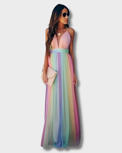 Valentina - Regenboogjurk