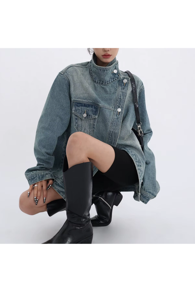 Victoria – Oversized Denim Jacket