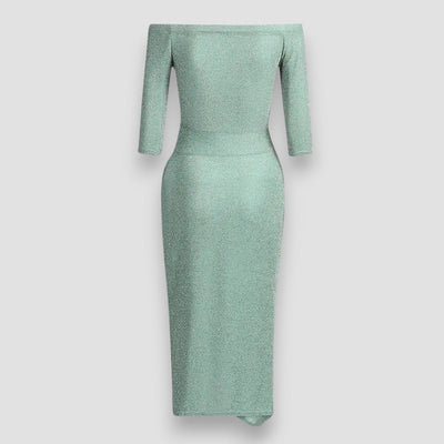 Sophia - Glanzende avondjurk