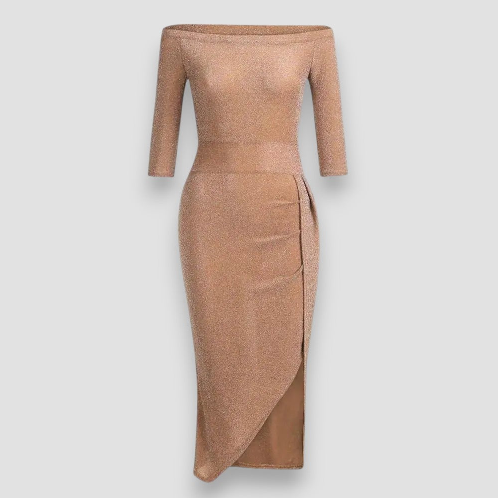 Sophia - Glanzende avondjurk