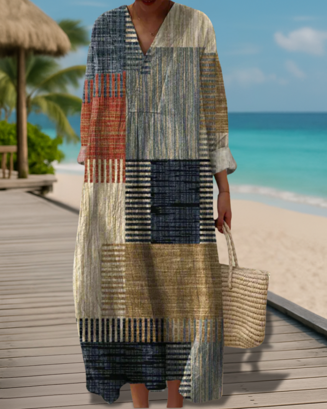 Wendy - Geometrische jurk