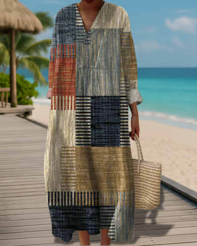 Wendy - Geometrische jurk