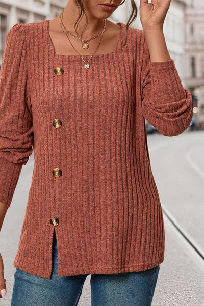 Valerie™ Ribbed Knit Top