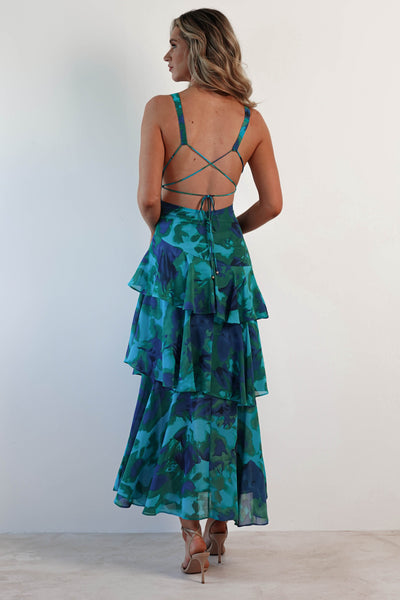 Faye - Bloom Midi Jurk