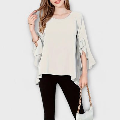 Aria – De perfecte lenteblouse met ronde hals