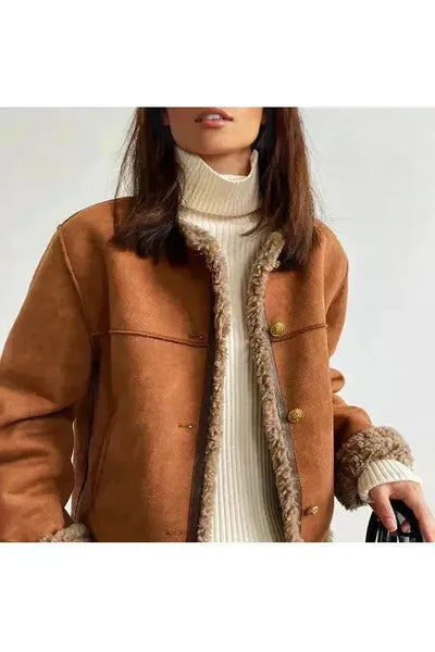 Vivienne - Luxe Shearling Jacket