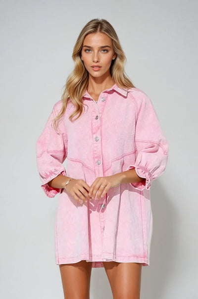 The Effortless Denim Dress