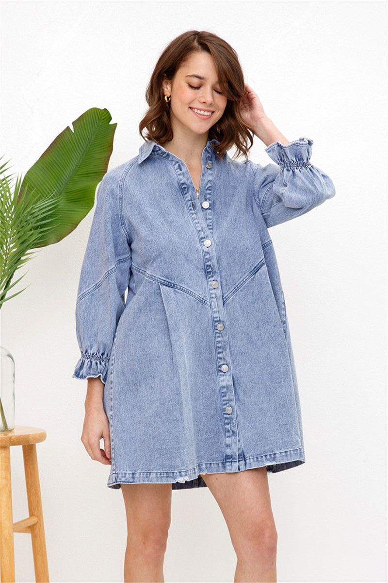 The Effortless Denim Dress