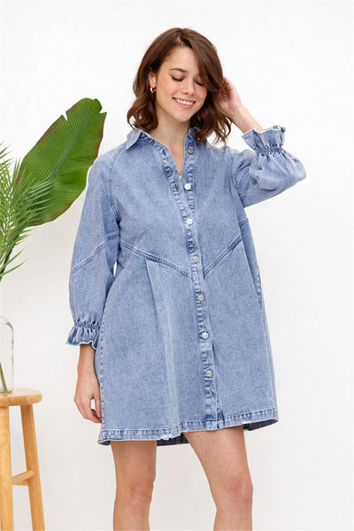 The Effortless Denim Dress