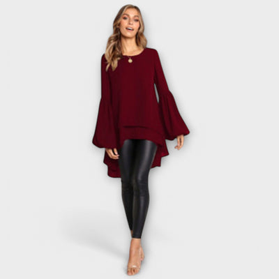 Aria – De perfecte lenteblouse met ronde hals