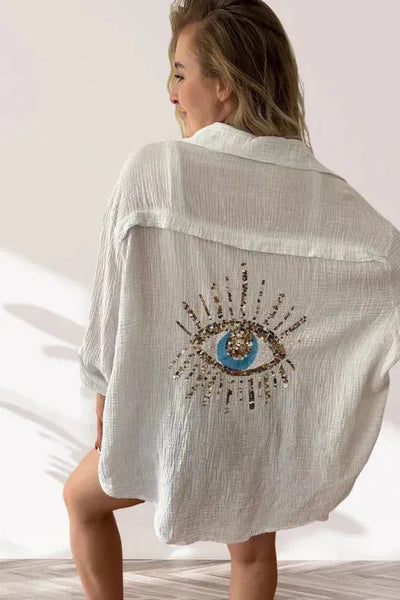 The Mila Crinkle Shirt