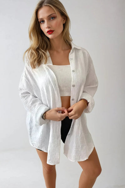 The Mila Crinkle Shirt