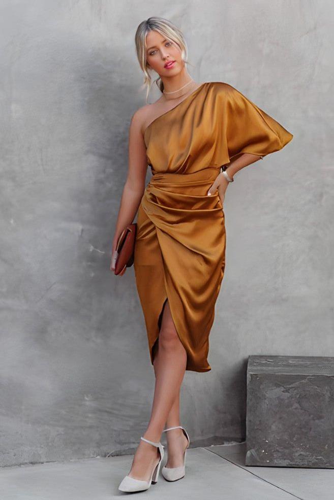 Allegra - Elegant silk party dress