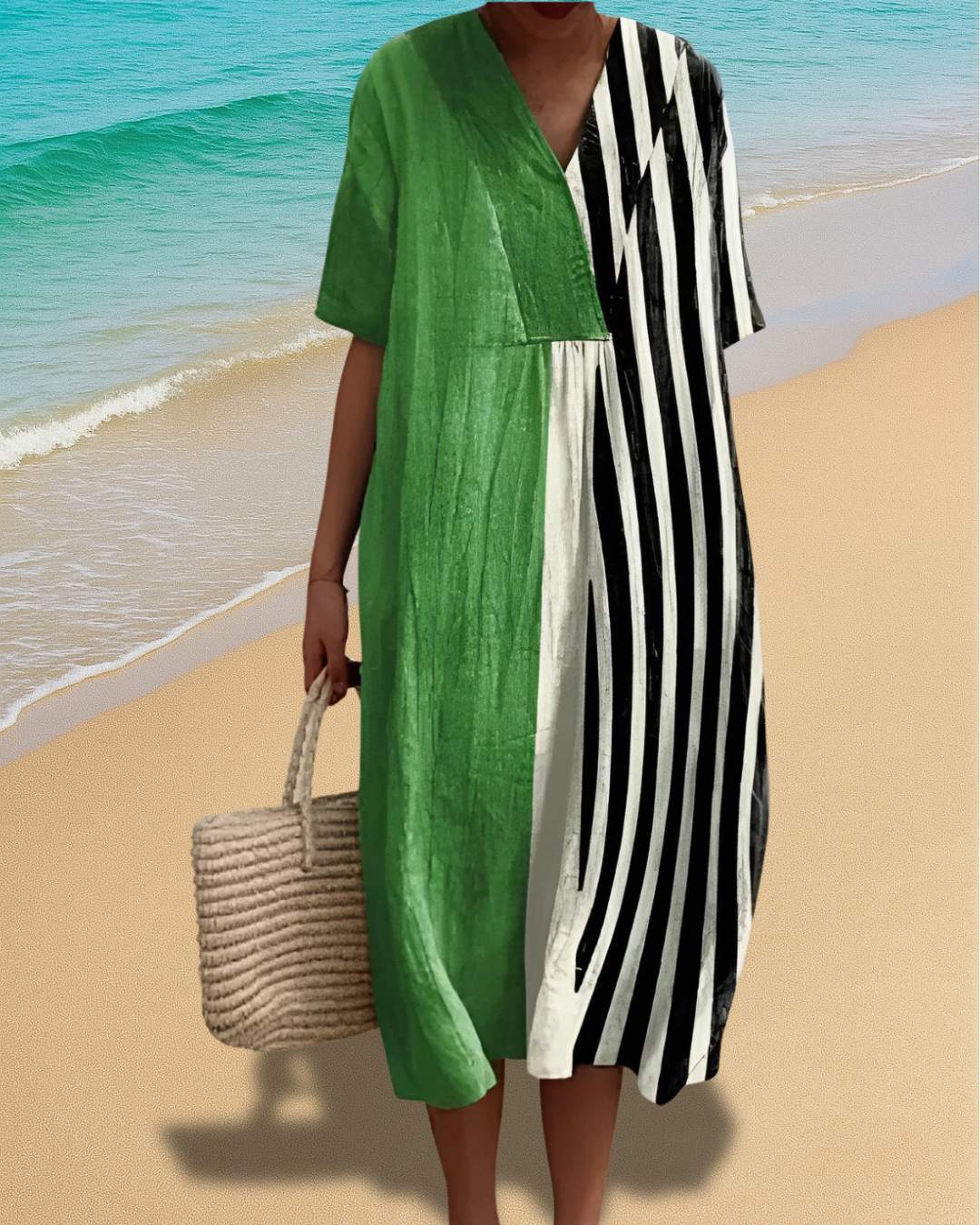 Kelly - Gestreepte jurk